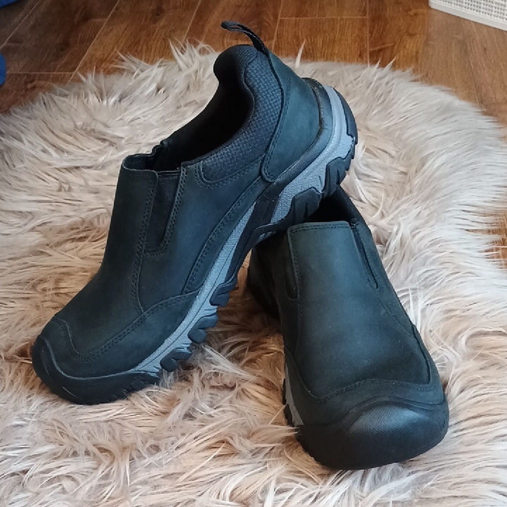 Keen Men's Genuine Leather Slip-On Mules